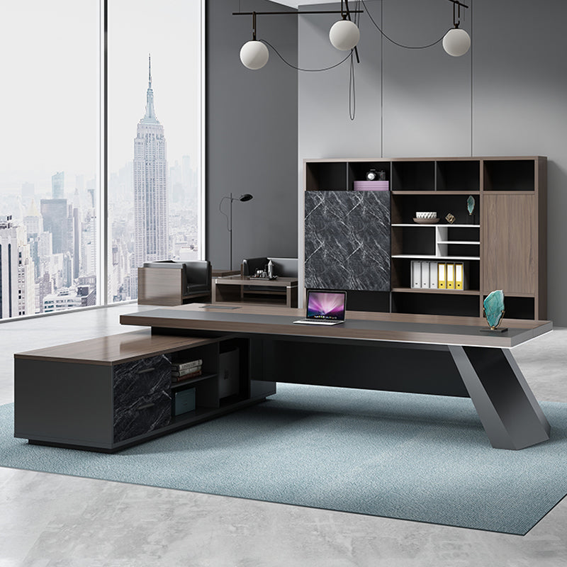 Vero Modern L-Shaped Executive Desk