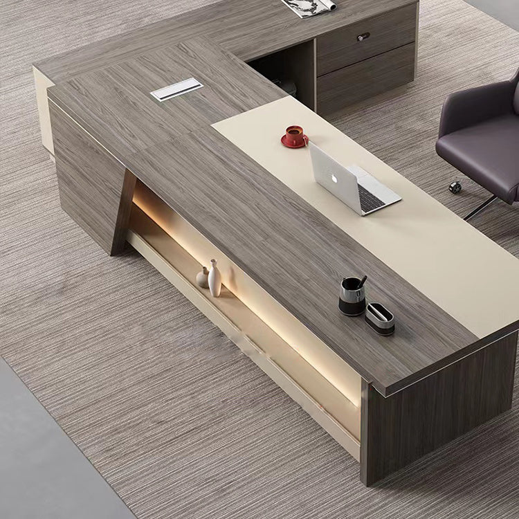 ElegaWood Premier Executive Desk