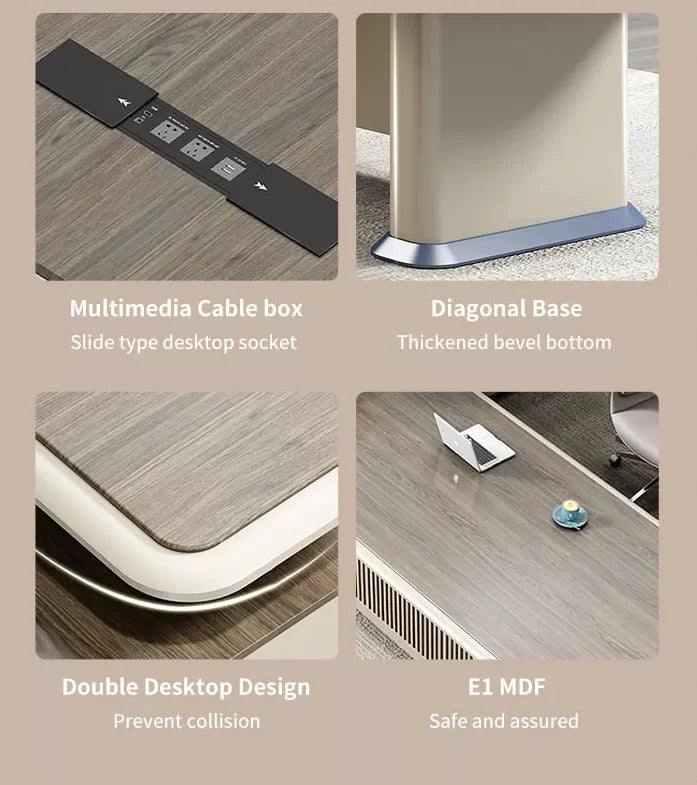 Aurora Luxe Executive Desk