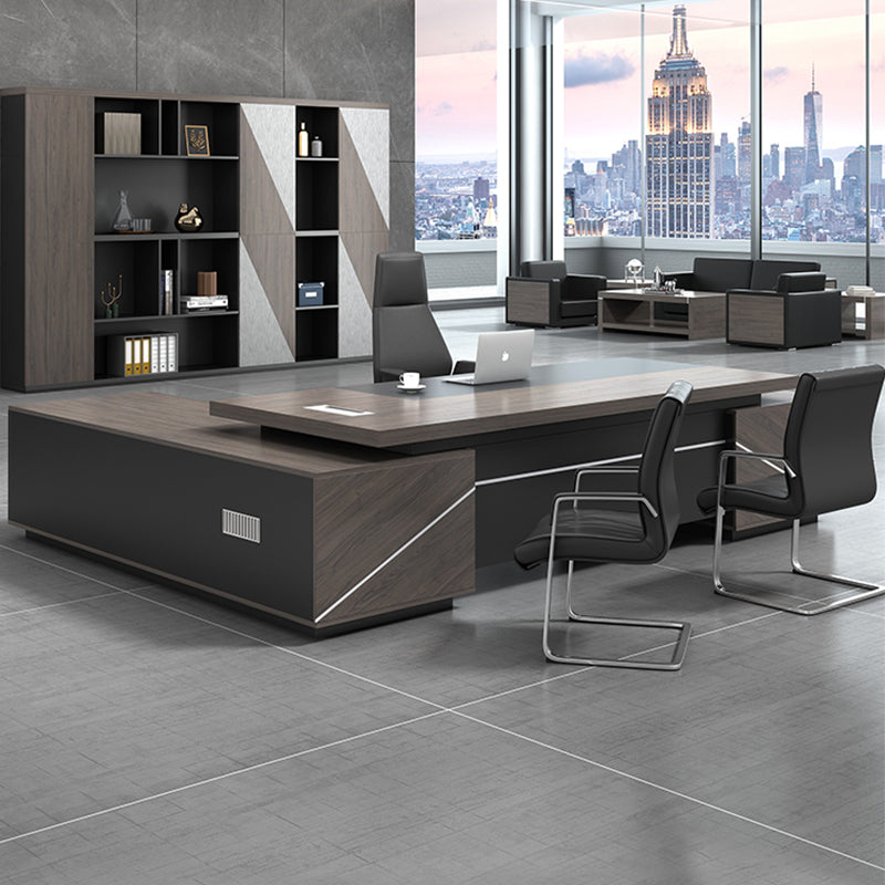 Lineage L-Shaped Executive Desk