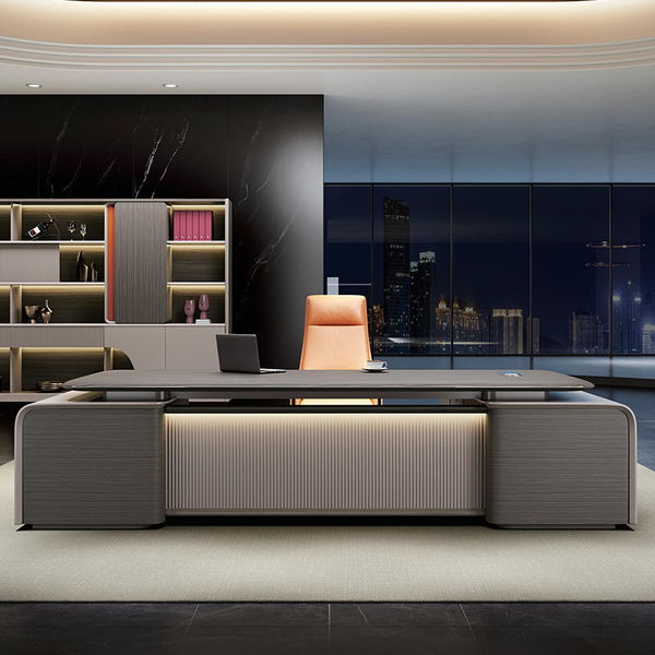 Aurelius L-Shaped Executive Desk
