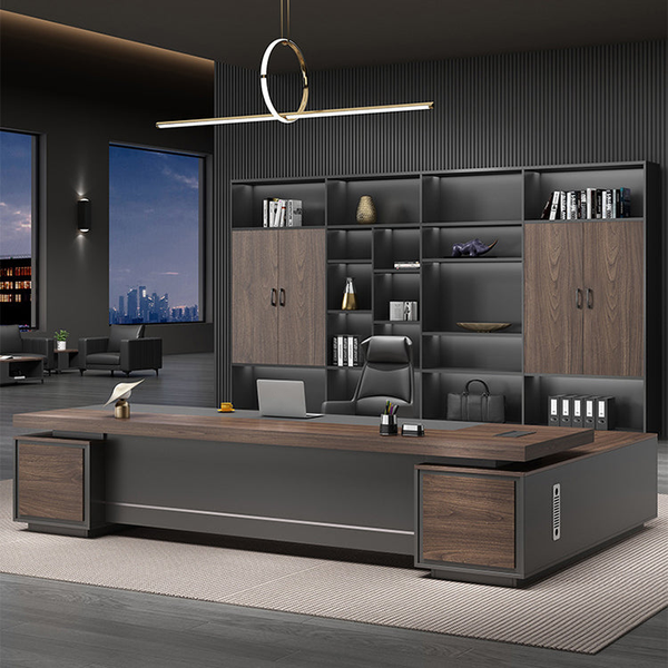 The Valente L-Shaped Executive Desk