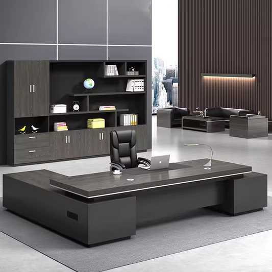 Nightfall L-Shaped Executive Desk