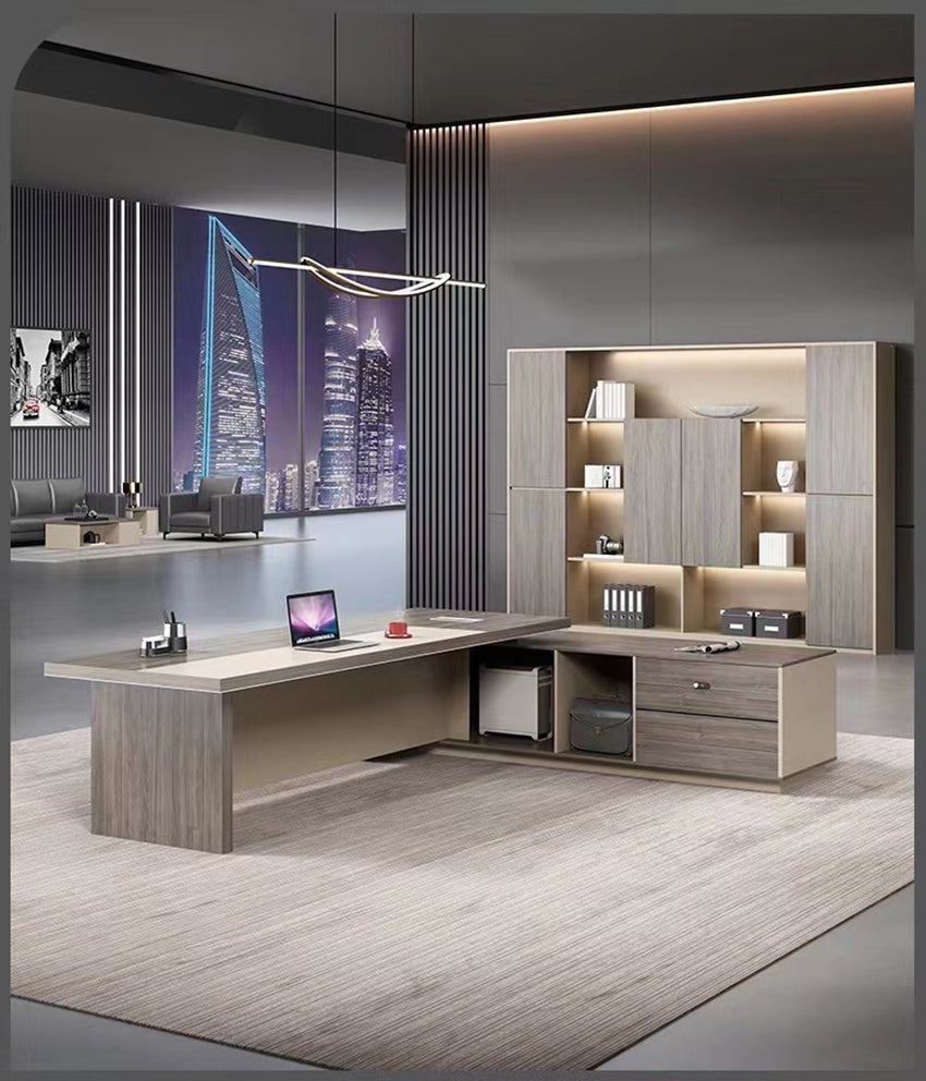 ElegaWood Premier Executive Desk