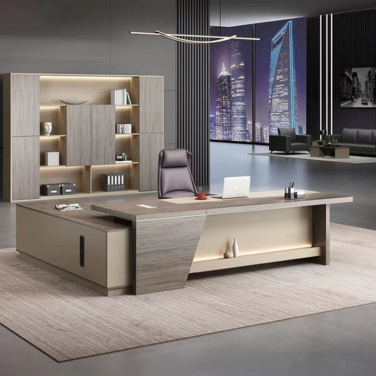ElegaWood Premier Executive Desk