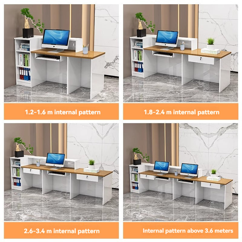 Marblewood Radiance Reception Desk