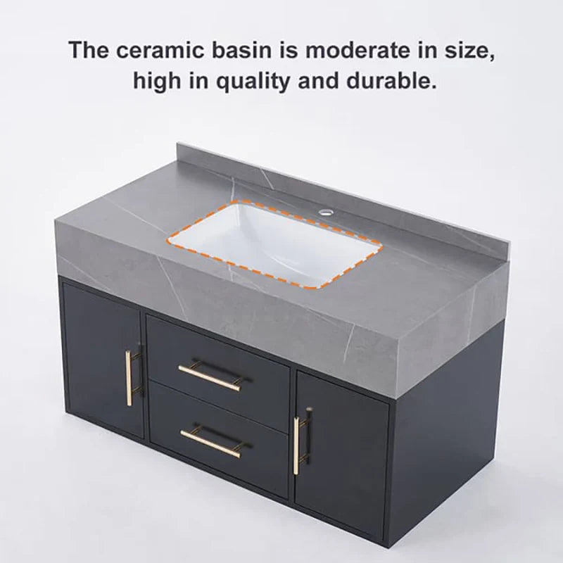 Granite Luxe Floating Vanity