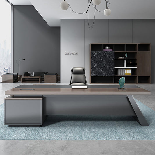 Vero Modern L-Shaped Executive Desk