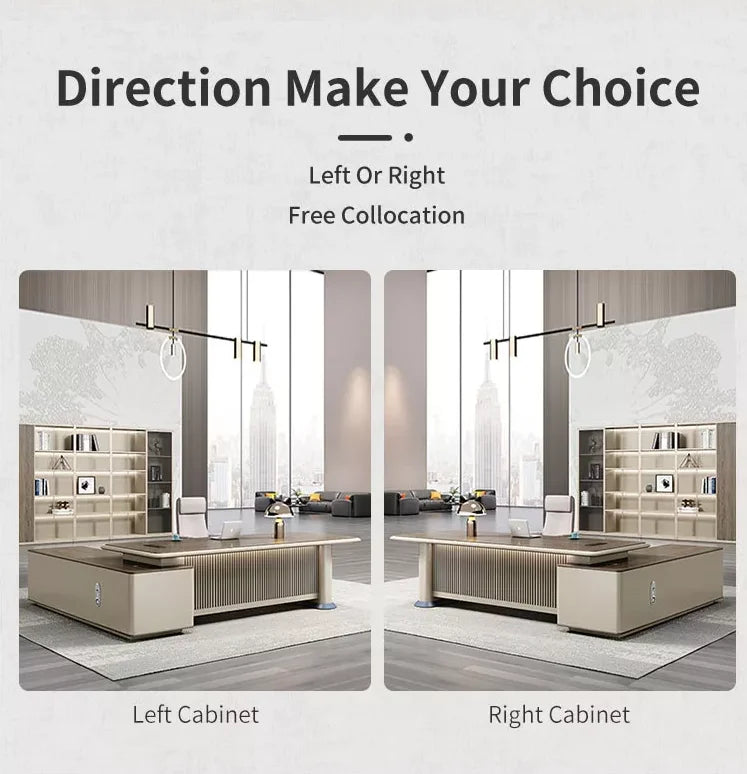 Aurora Luxe Executive Desk