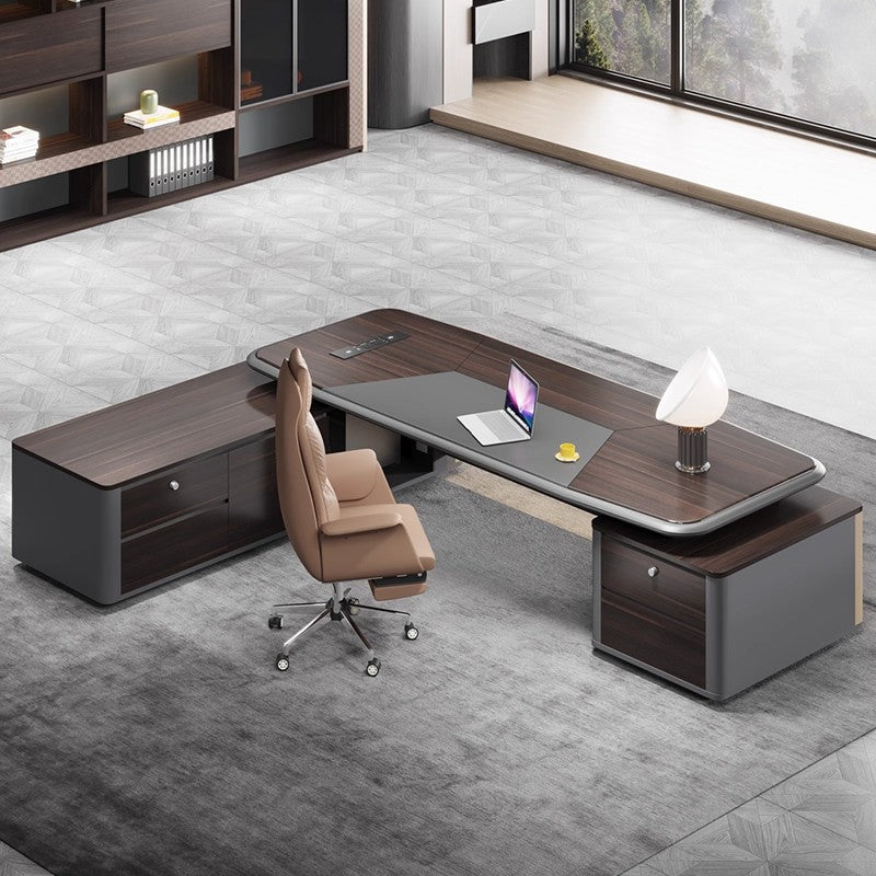 Vantura L-Shaped Executive Desk, image 4 of 8