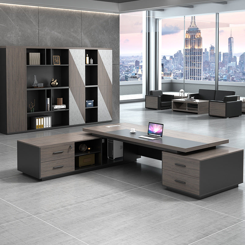 Lineage L-Shaped Executive Desk