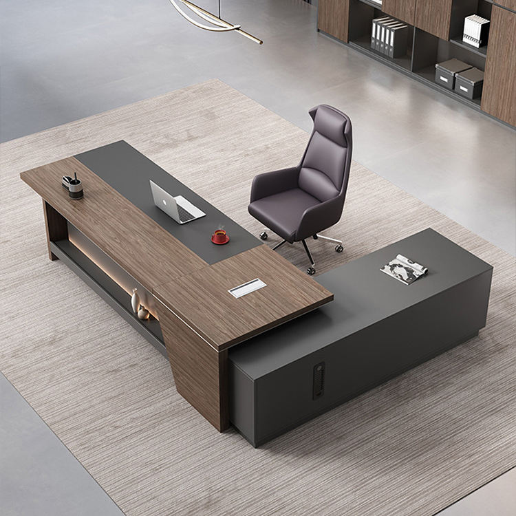 ElegaWood Premier Executive Desk