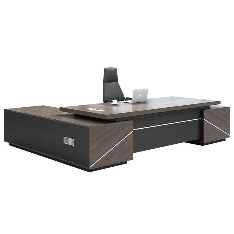 Lineage L-Shaped Executive Desk