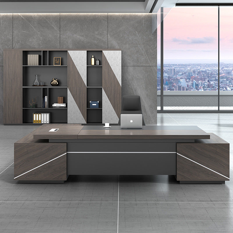 Lineage L-Shaped Executive Desk