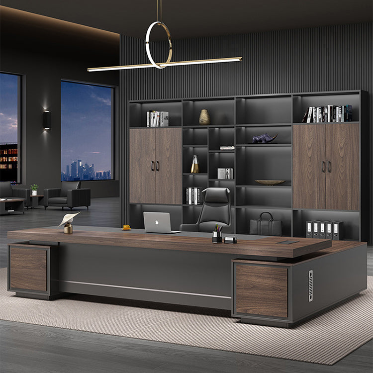 The Valente L-Shaped Executive Desk