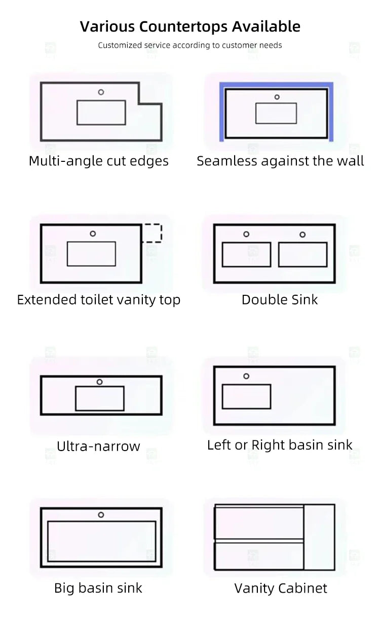 Modern Luxury Double Sink Bathroom Vanity with Smart LED Mirror & Sintered Stone Top – Wall-Mounted