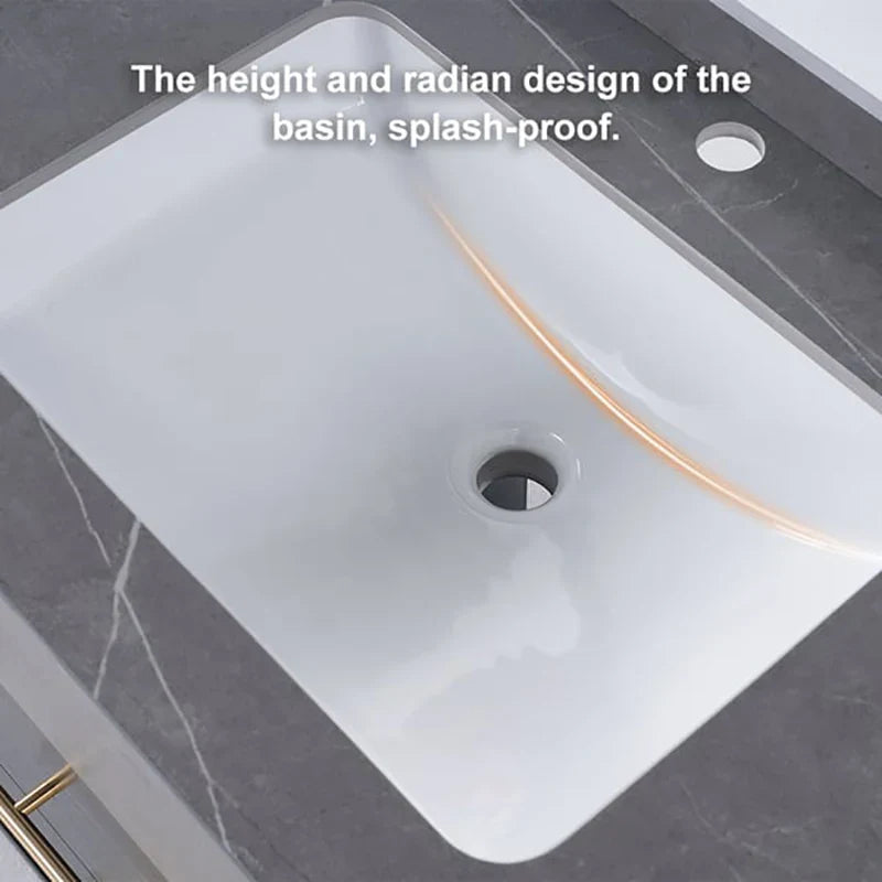 Granite Luxe Floating Vanity