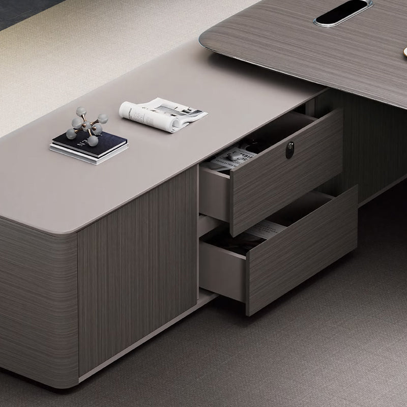 Aurelius L-Shaped Executive Desk