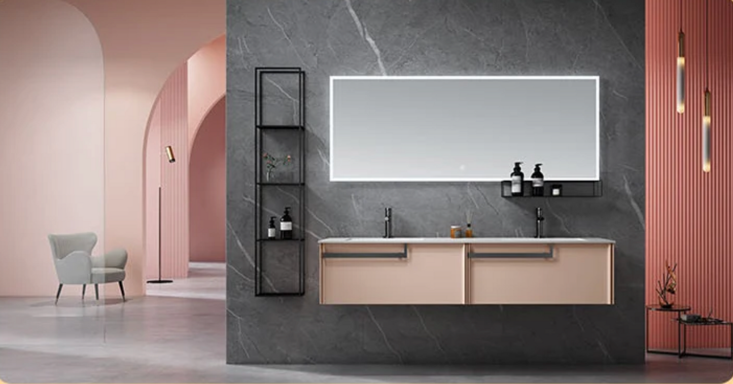 Granite Luxe Floating Vanity