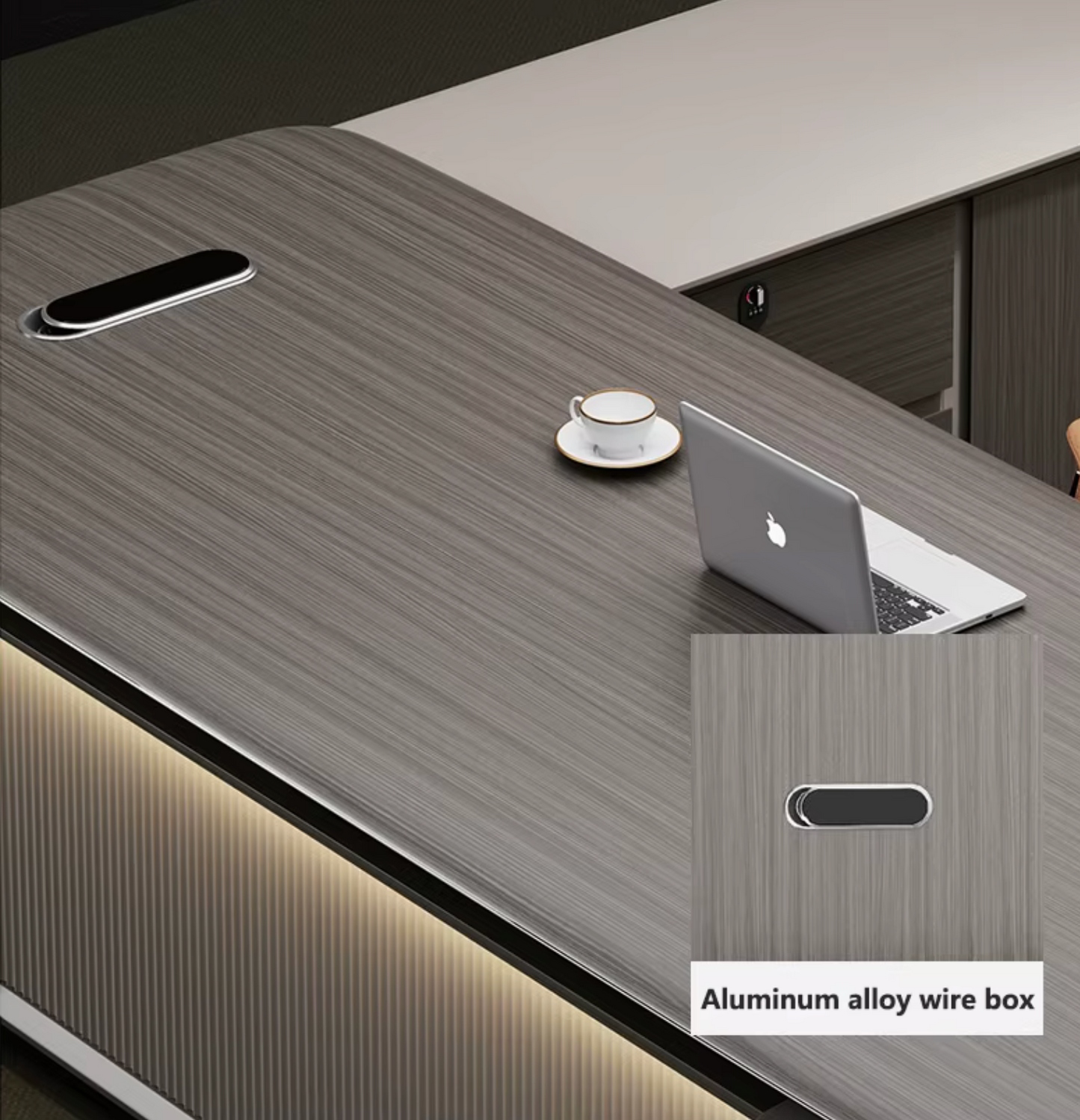 Aurelius L-Shaped Executive Desk