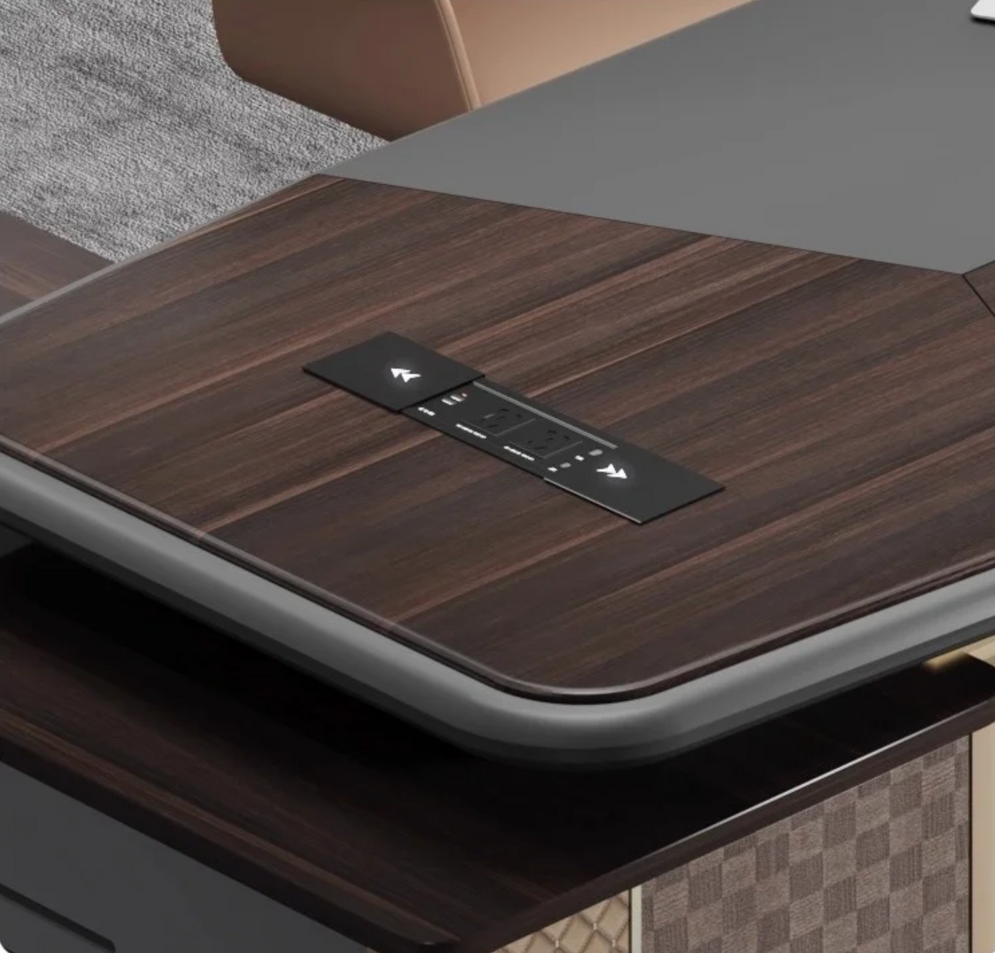 Vantura L-Shaped Executive Desk