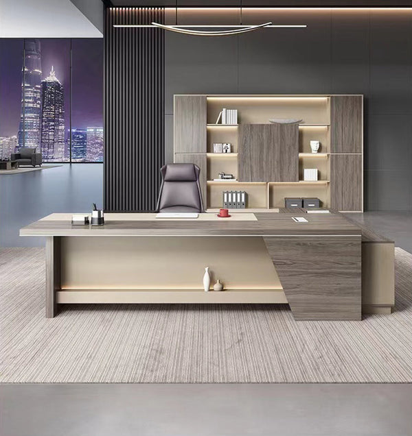 ElegaWood Premier Executive Desk