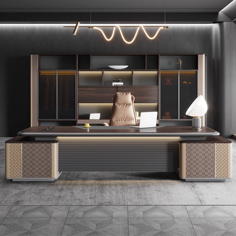 Vantura L-Shaped Executive Desk, image 1 of 8
