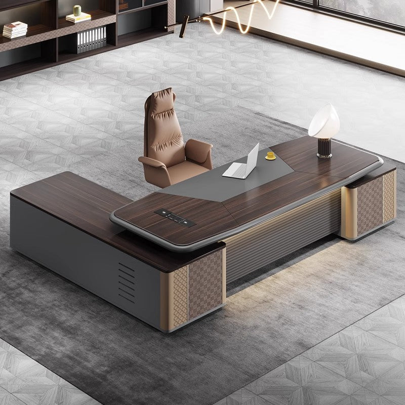 Vantura L-Shaped Executive Desk, image 3 of 8